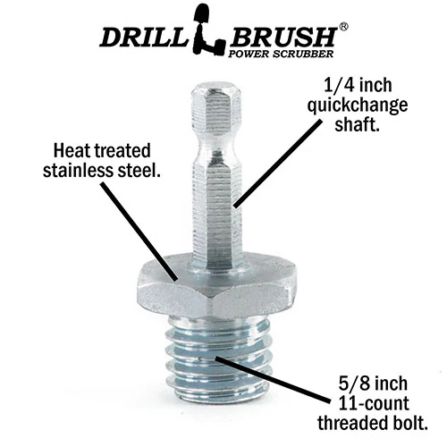 Threaded to Quick Change Adapter - Drill Accessory | SKU - Image 3