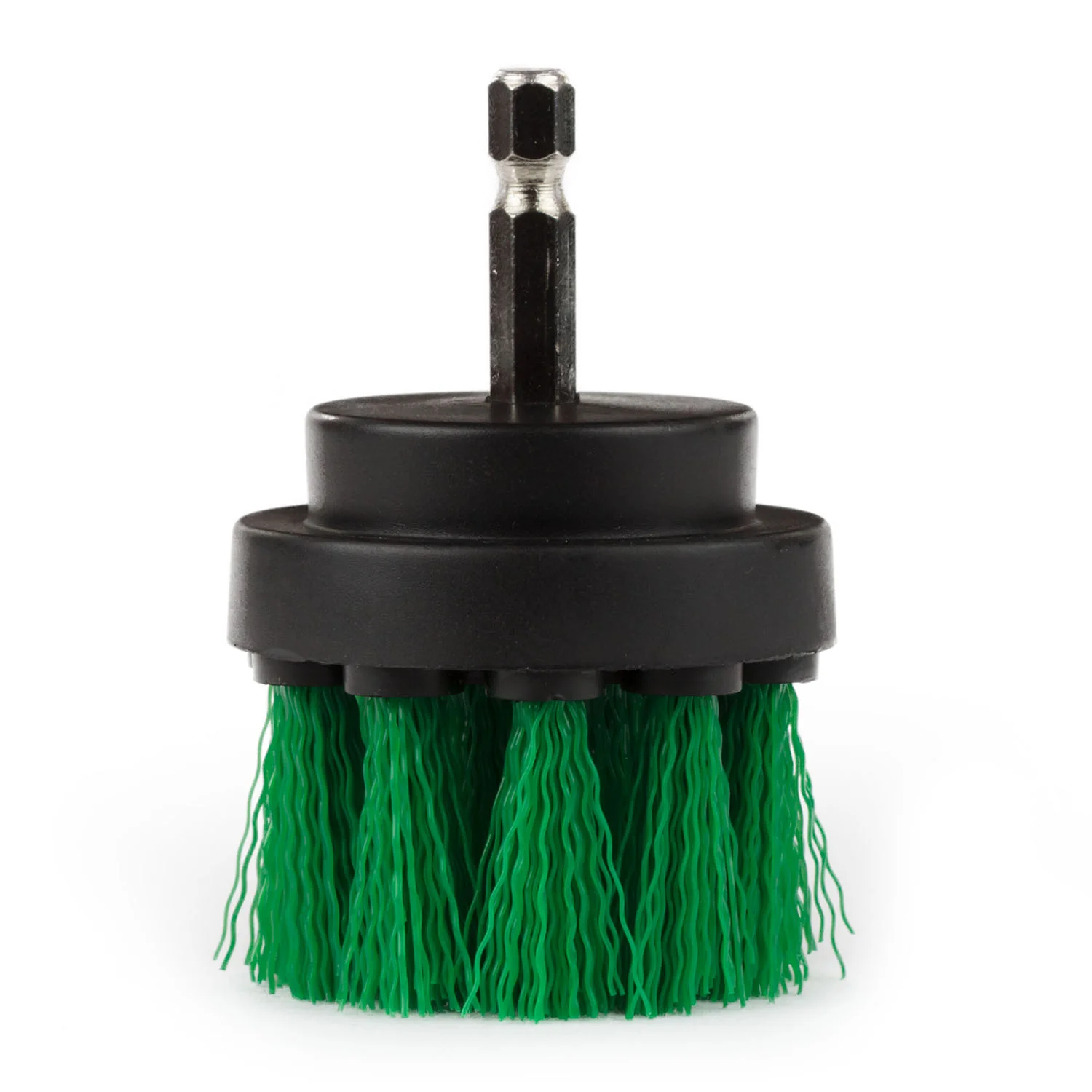 2in Green Brush - Medium Stiffness - Short Bristles - Kitchen Spot Cleaning | 2in-S-G-QC-DB - Image 5