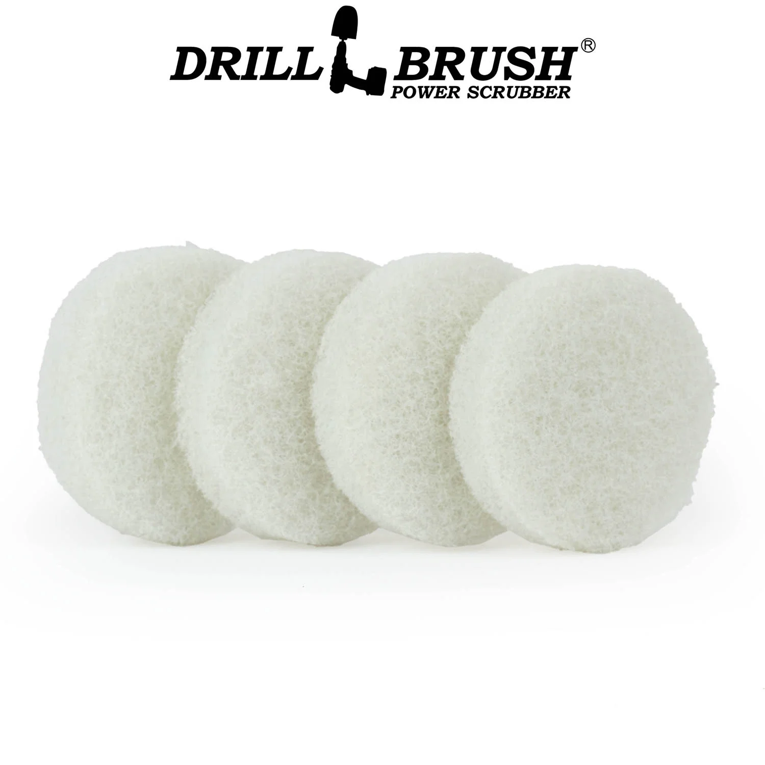 3 Inch White Scrubbing Pad Refill - Image 2