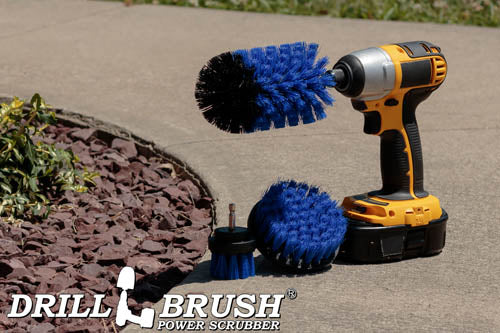 4in Flat Brush, 2in Short Brush, and Jumbo Original all in Medium Stiffness Blue - Boat Brush Set | B-S-42J-QC-DB - Image 6