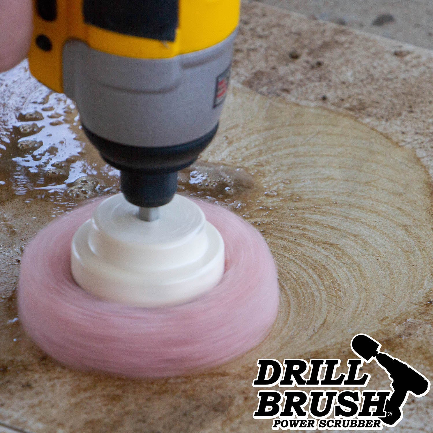 4 Inch Pink Scrubbing Pad Refill - Image 3