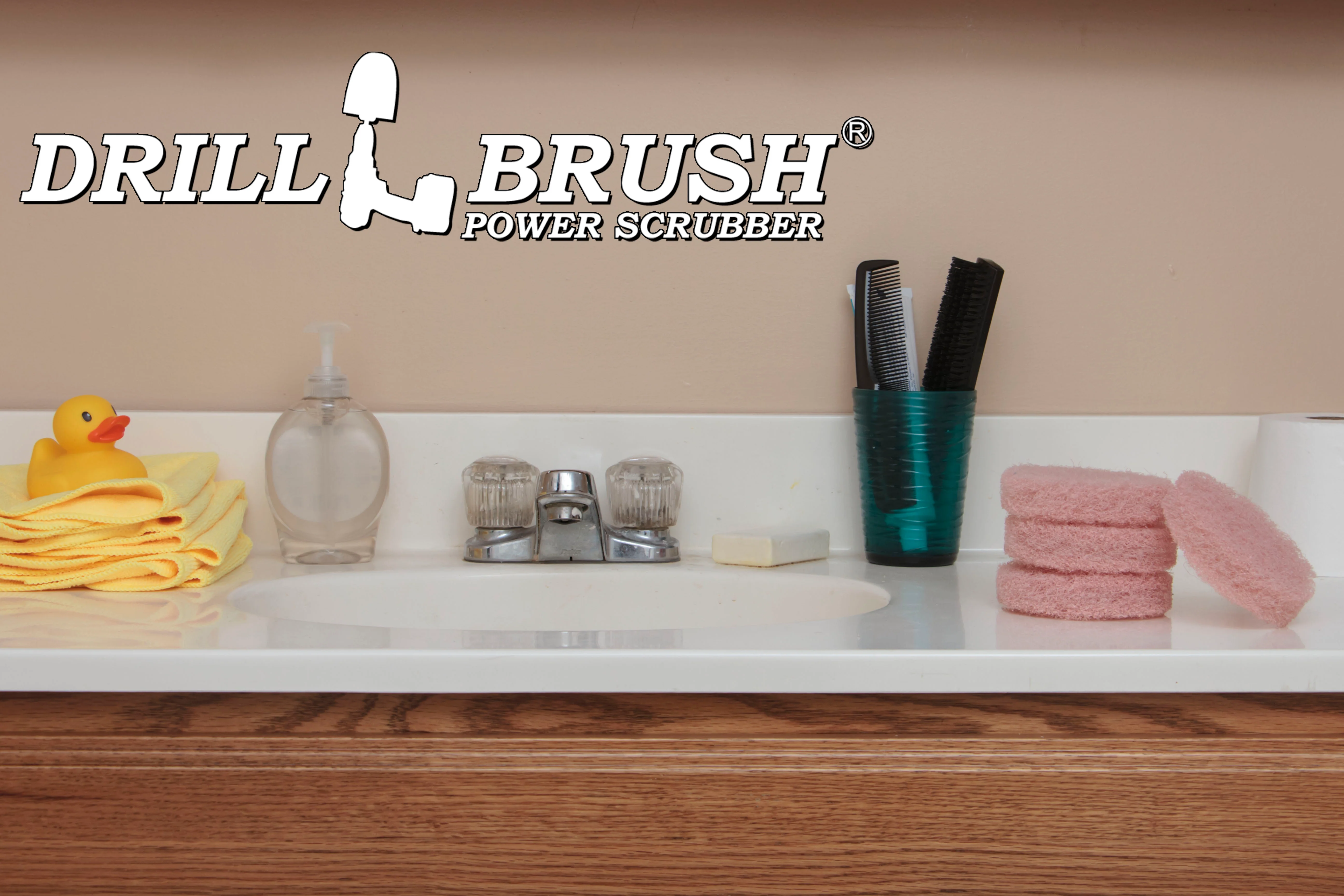 4 Inch Pink Scrubbing Pad Refill - Image 5