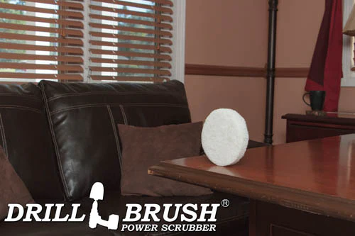 5 inch Diameter White Fine Polishing Pad - Image 5
