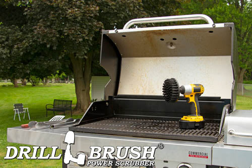 5in Black Brush - Ultra Stiff - Short Bristles - Stone & Concrete Cleaning | 5in-S-K-QC-DB - Image 5