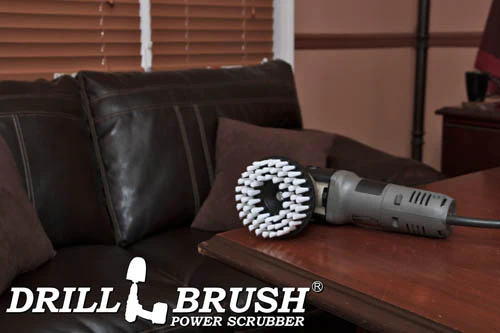5in White Brush - Soft Bristles - Home & Auto Cleaning | 5in-S-W-T-DB - Image 5