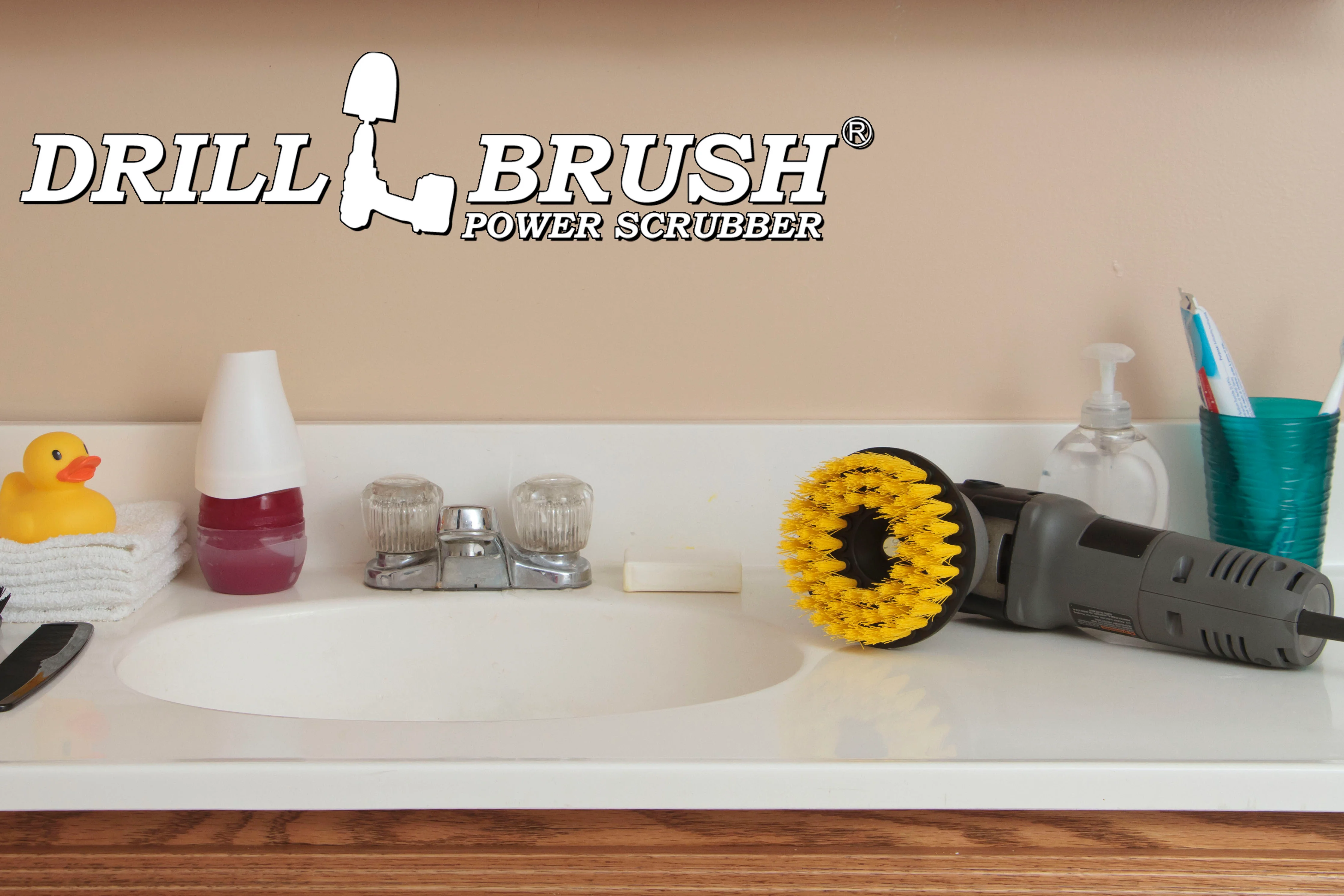 5in Yellow Brush - Medium Stiffness - Shower Mat & Tile Cleaning | 5in-S-Y-T-DB - Image 5