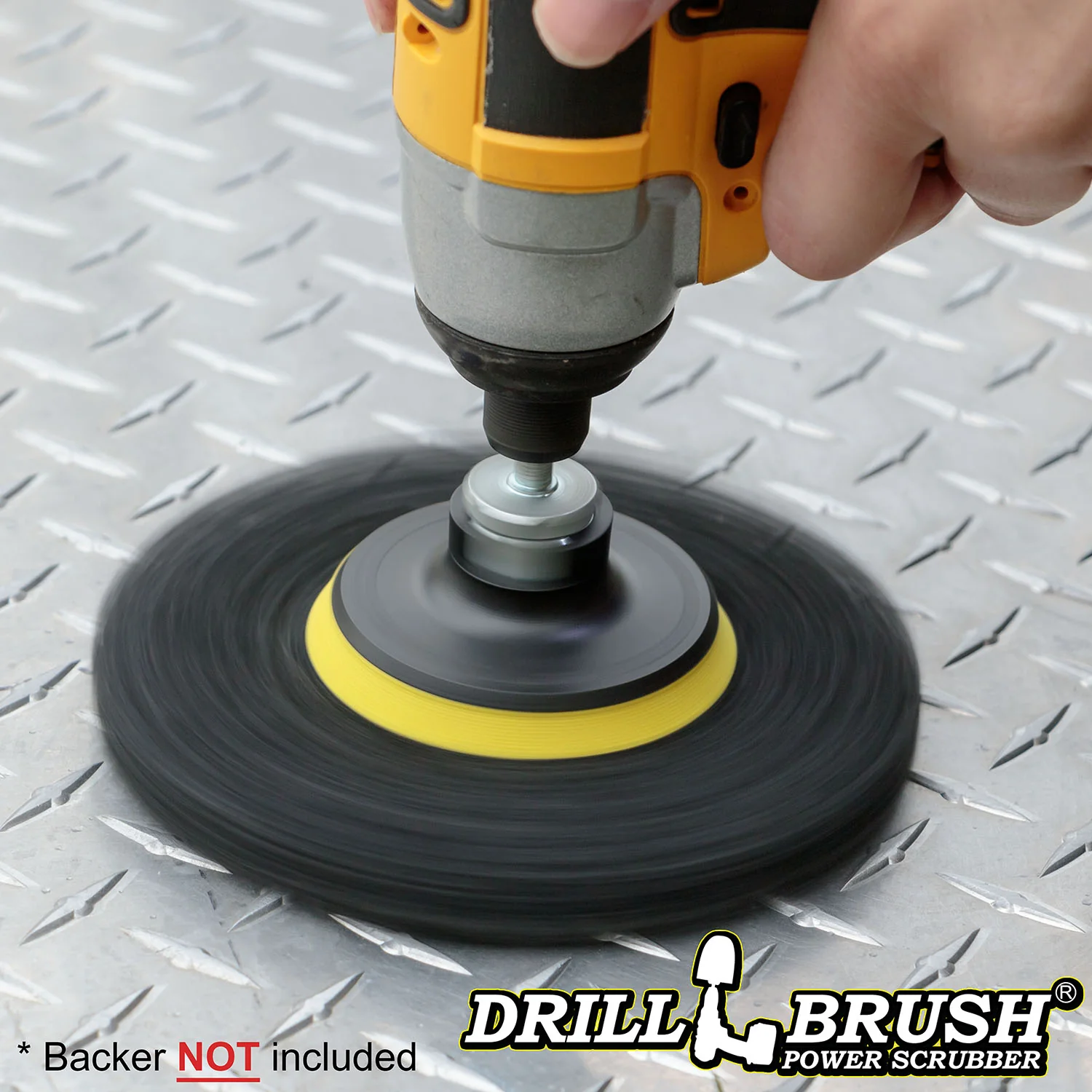 6in Black Scrubbing Pads Refill - Aggressive- Paint & Roofing Tar Removal | 6in-PK-refill-DB - Image 2