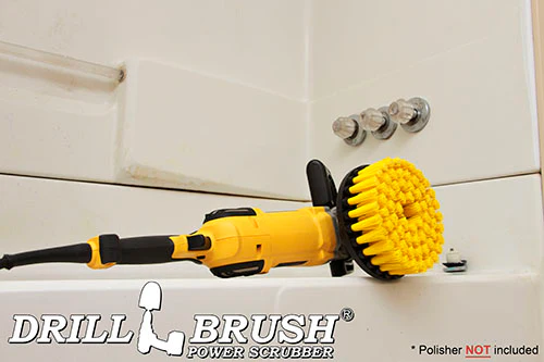 7in Yellow Brush - Industrial Medium Stiffness - Commercial Flooring & Masonry | 7in-L-Y-T-DB - Image 5