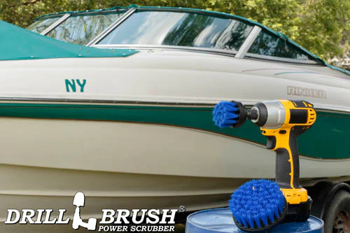 4in & 2in Blue Brushes - Medium Bristles - Marine & Pool Cleaning | B-S-42-QC-DB - Image 6
