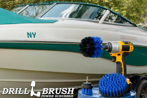 Original, 5in, & 2in Blue Brushes - Medium Bristles - Marine & Pool Cleaning | B-S-52O-QC-DB - Image 6