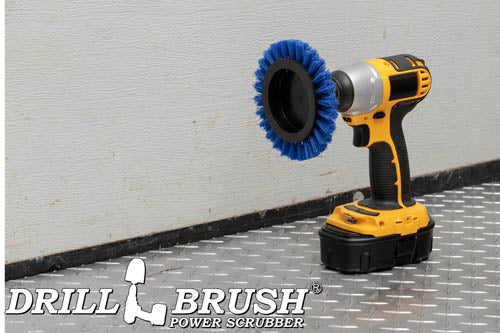 Blue Edge Brush - Medium Stiffness - Wheel Shaped - Marine & Pool | E-S-B-QC-DB - Image 4