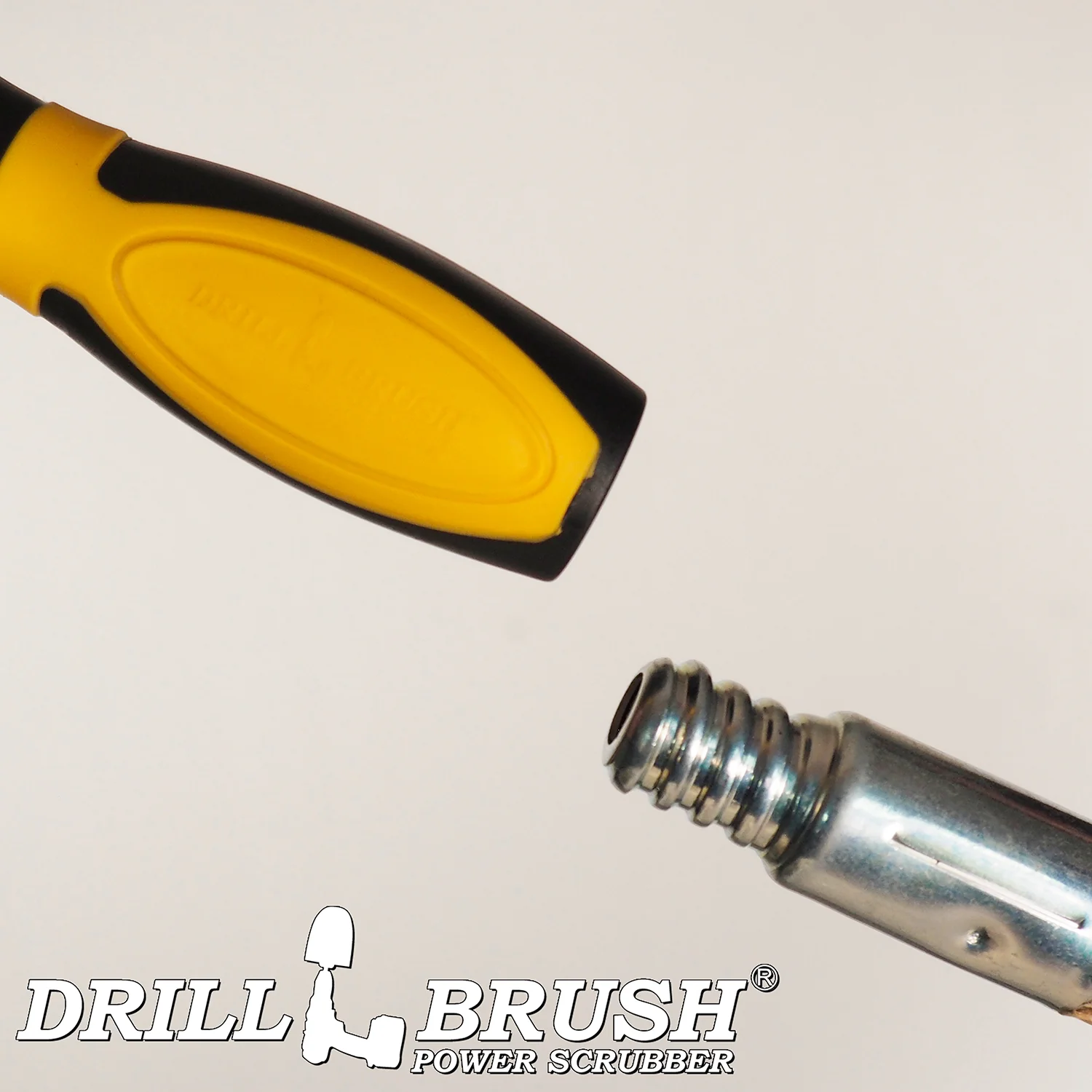 Drillbrush Handle - Quickchange to ACME US Broom Handle Screwdriver-style Adapter | HD-QC-DB - Image 4