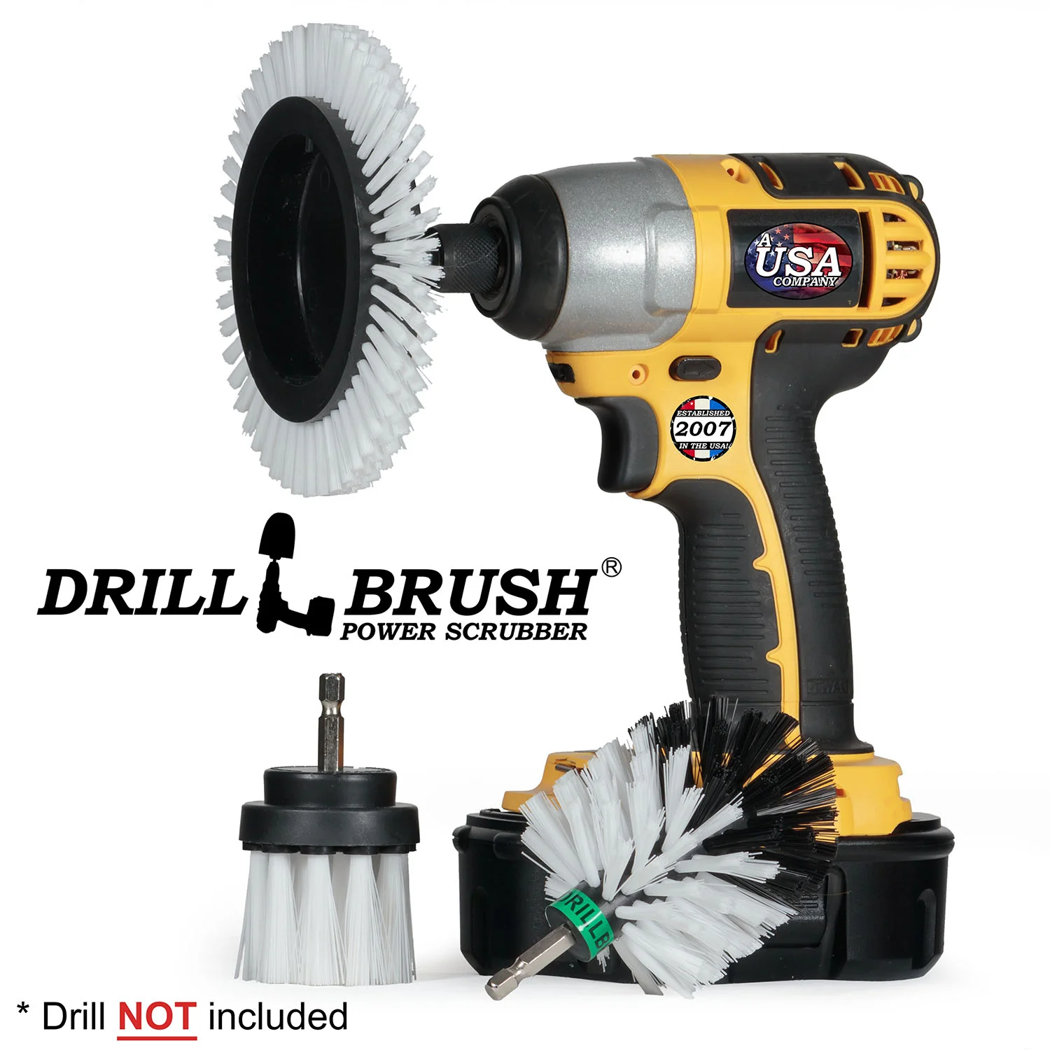 Edge Brush, 2in Long, and Mini Original in Soft White - Interior Cleaning | W-EMS-2L-QC-DB - Image 2