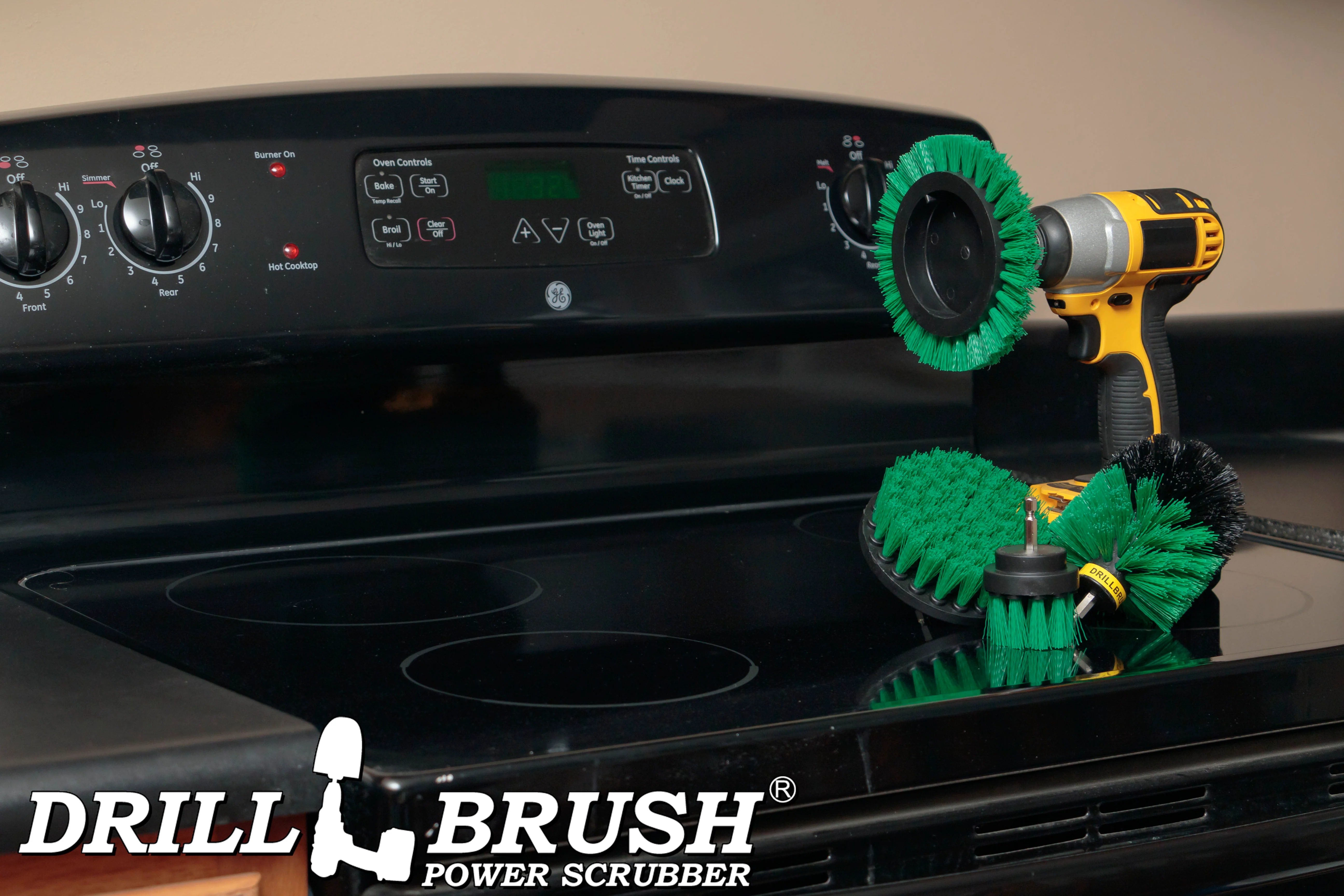 Edge, Original, 4in, & 2in Green Brushes - Medium Stiffness - Kitchen Cleaning | G-S-E42O-QC-DB - Image 6