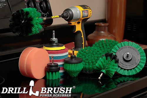 21-piece Green Brush Kit - Medium Bristles | G-E542OMCS-P4-3WRB-2F-3V-5X-QC-DB - Image 9