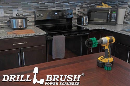Mini & 2in Green Brushes - Medium Bristles - Kitchen & Appliances Cleaning | G-S-2M-QC-DB - Image 6