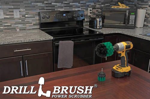 Original & 2in Green Brushes - Medium Stiffness - Kitchen & Appliance Cleaning | G-S-2O-QC-DB - Image 6