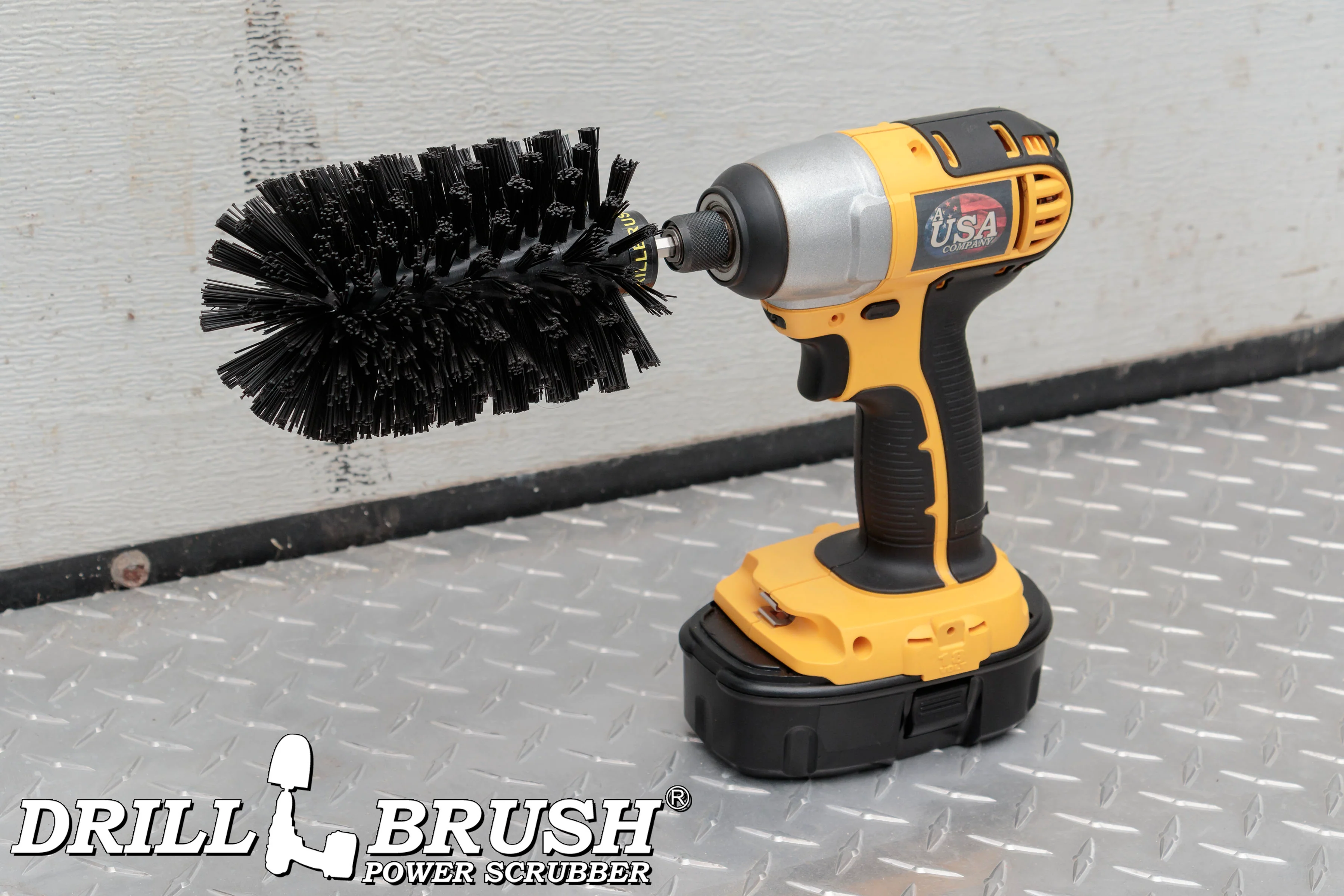 Jumbo Original Black Brush - Ultra Stiff - Heavy Duty Cleaning & Paint Removal | J-S-K-QC-DB - Image 4