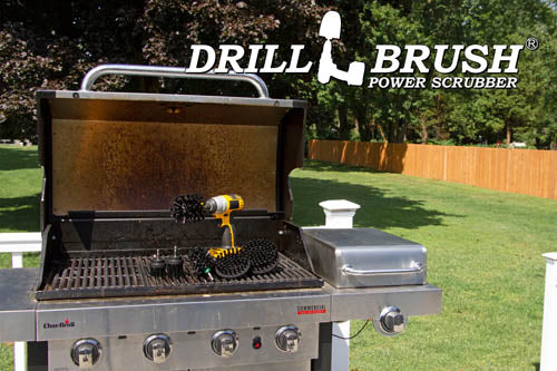 Ultimate Black Brush Kit - Ultra Stiff Bristles - Heavy Duty & Grill Cleaning | K-542OMS-2L-QC-DB - Image 7