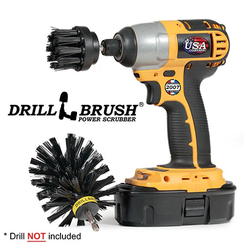 Original & 2in Black Brushes - Ultra Stiff - 2 Piece Kit - Industrial & Heavy Duty | K-S-2O-QC-DB - Image 3