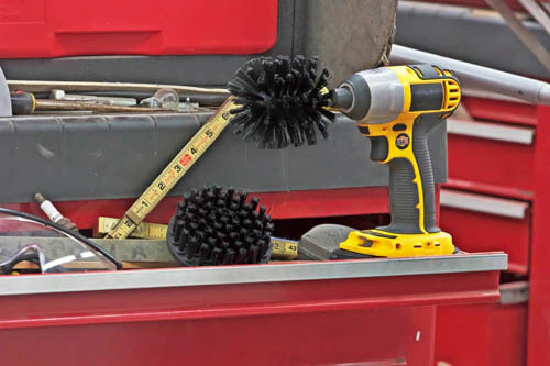 Original & 4in Black Brushes - Ultra Stiff Bristles - Heavy Duty & Grill Cleaning | K-S-4O-QC-DB - Image 7