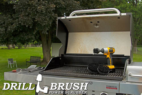 5in, 4in, & 2in Black Brushes - Ultra Stiff Bristles - Heavy Duty & Grill Cleaning | K-S-542-QC-DB - Image 6