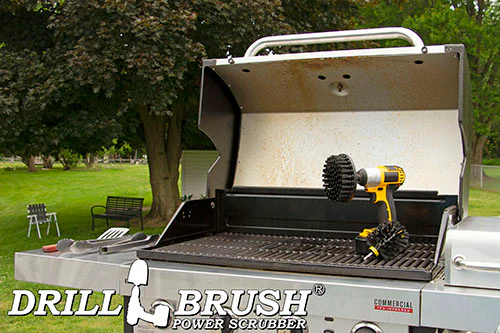 Original & 5in Black Brushes - Ultra Stiff Bristles - Heavy Duty & Grill Cleaning | K-S-5O-QC-DB - Image 6