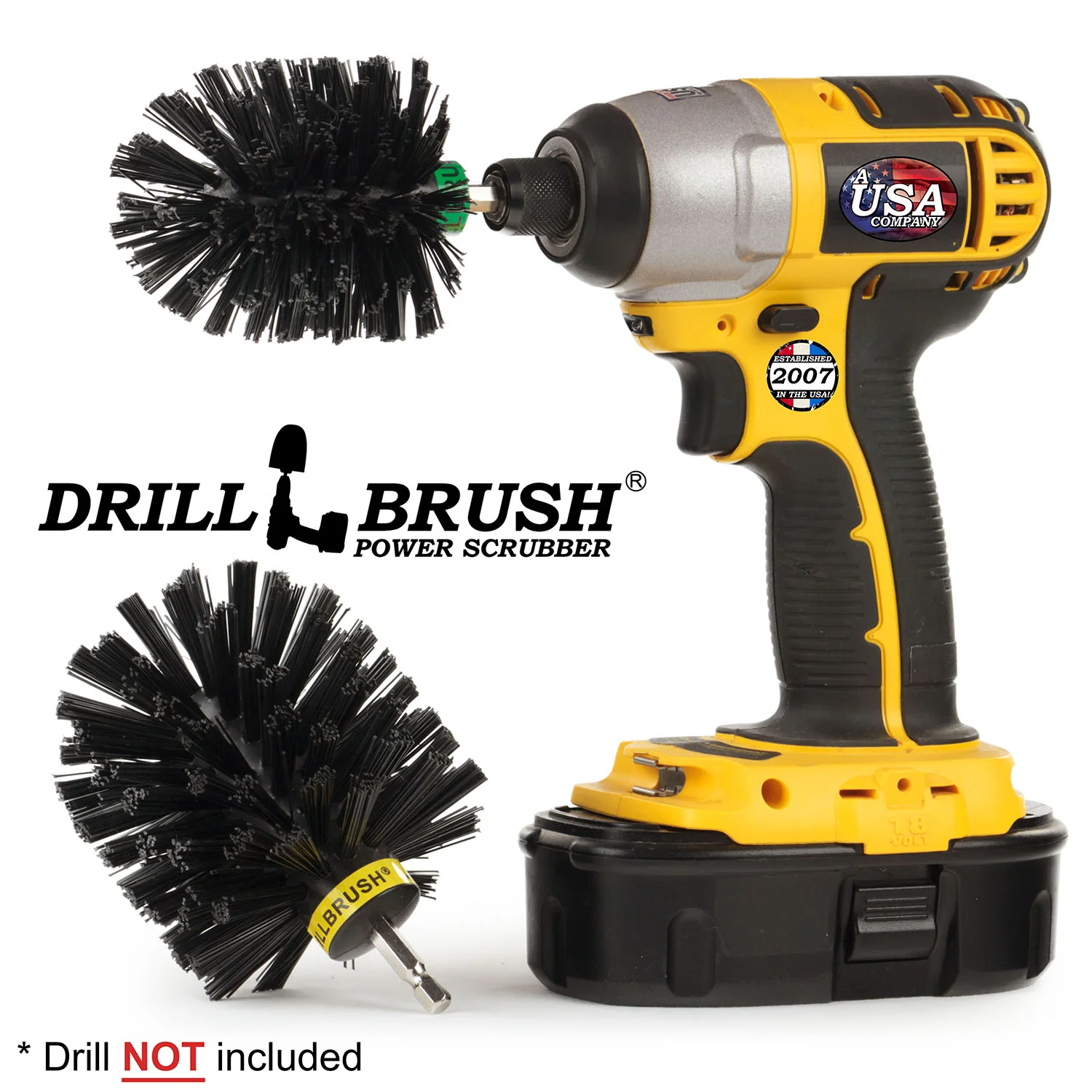 Original & Mini Brushes - Ultra Stiff Bristles - Heavy Duty & Grill Cleaning | K-S-MO-QC-DB - Image 3