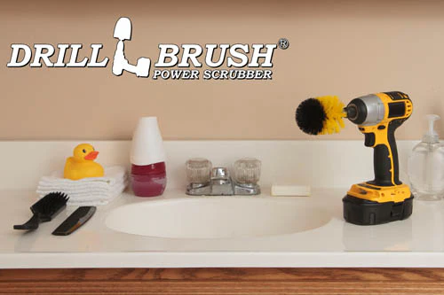 Mini Yellow Brush - Medium Stiffness - Bullet Shaped - Bathroom Fixtures & Showers | M-S-Y-QC-DB - Image 5