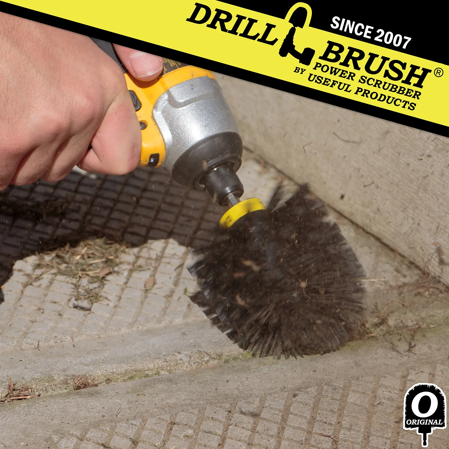 Original Black Brush - Ultra Stiff - Heavy Duty Cleaning & Paint Removal | O-S-K-QC-DB - Image 3
