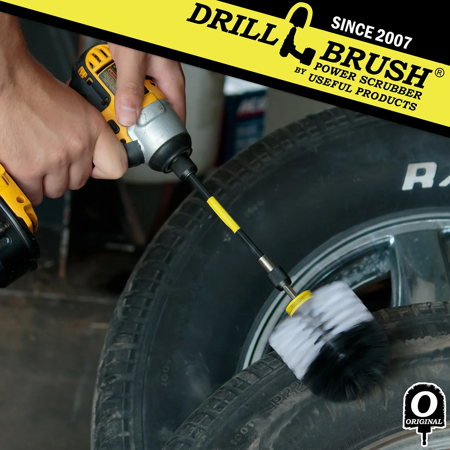 Original White Brush & 5in Ext. - Soft - Bullet Shaped - Home & Auto Cleaning | O-S-W-5X-QC-DB - Image 3