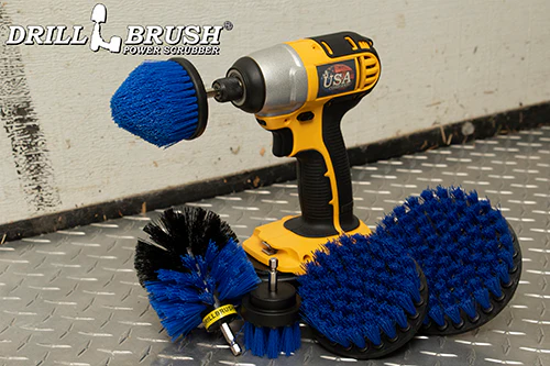 Original, 4in, 5in, 2in Short, and Corner Blue Brushes - Medium Bristles - Marine & Pool Cleaning | B-S-542CO-QC-DB - Image 7