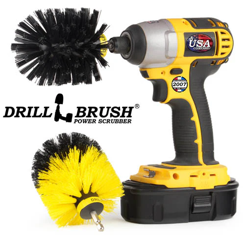 Original Brush 2-Pc. Kit - Medium & Ultra Stiff - Bathroom & Grill | O-S-YK-QC-DB - Image 3