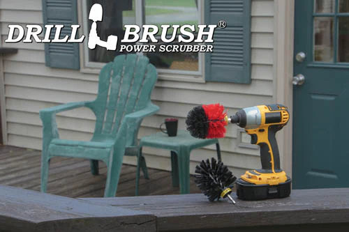 Original Red & Black 2pc. Kit - Stiff & Ultra Stiff - Outdoor & Grill Cleaning | O-S-RK-QC-DB - Image 6