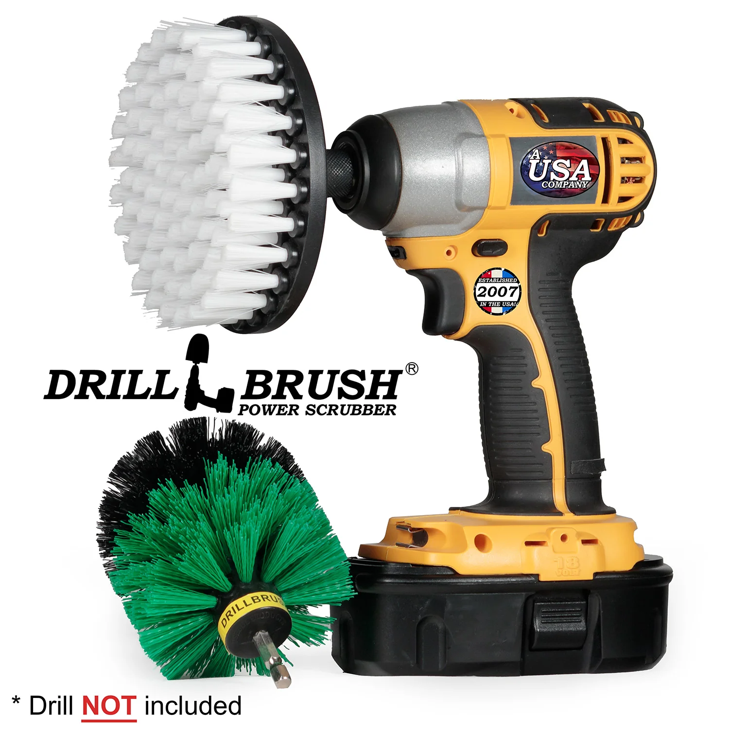 Original & 5in Variety 2-piece Brush Kit - Soft & Medium Bristles - Home & Kitchen | S-GO-W5-QC-DB - Image 3