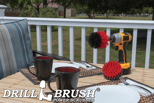 Original & 4in Red Brushes - Stiff Bristles - Outdoor & Patio Cleaning | R-S-4O-QC-DB - Image 6