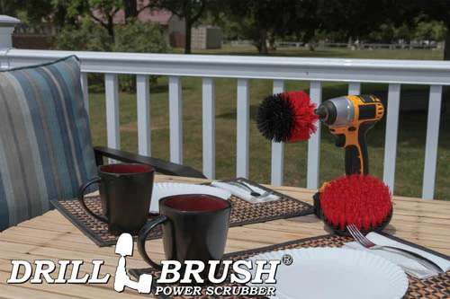 Original & 5in Red Brushes - Stiff Bristles - Outdoor & Patio Cleaning | R-S-5O-QC-DB - Image 6