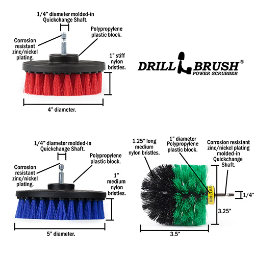 Ultimate Variety Brush Kit - Soft, Medium, Stiff, & Ultra Stiff | W2L-Y2-GO-B5-R4-KM-S-QC-DB - Image 4
