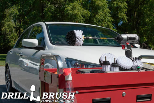 Ultimate White Brush Kit w/7in Ext. - Soft - Home & Auto | W-542OMS-2L-7X-QC-DB - Image 8