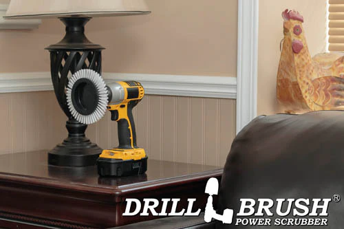 White Edge Brush - Soft Stiffness - Wheel Shaped - Home & Auto | E-S-W-QC-DB - Image 4