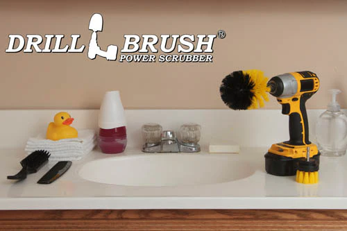 Original & 2in Yellow Brushes - Medium Stiffness - Bathroom & Shower Cleaning | Y-S-2O-QC-DB - Image 6